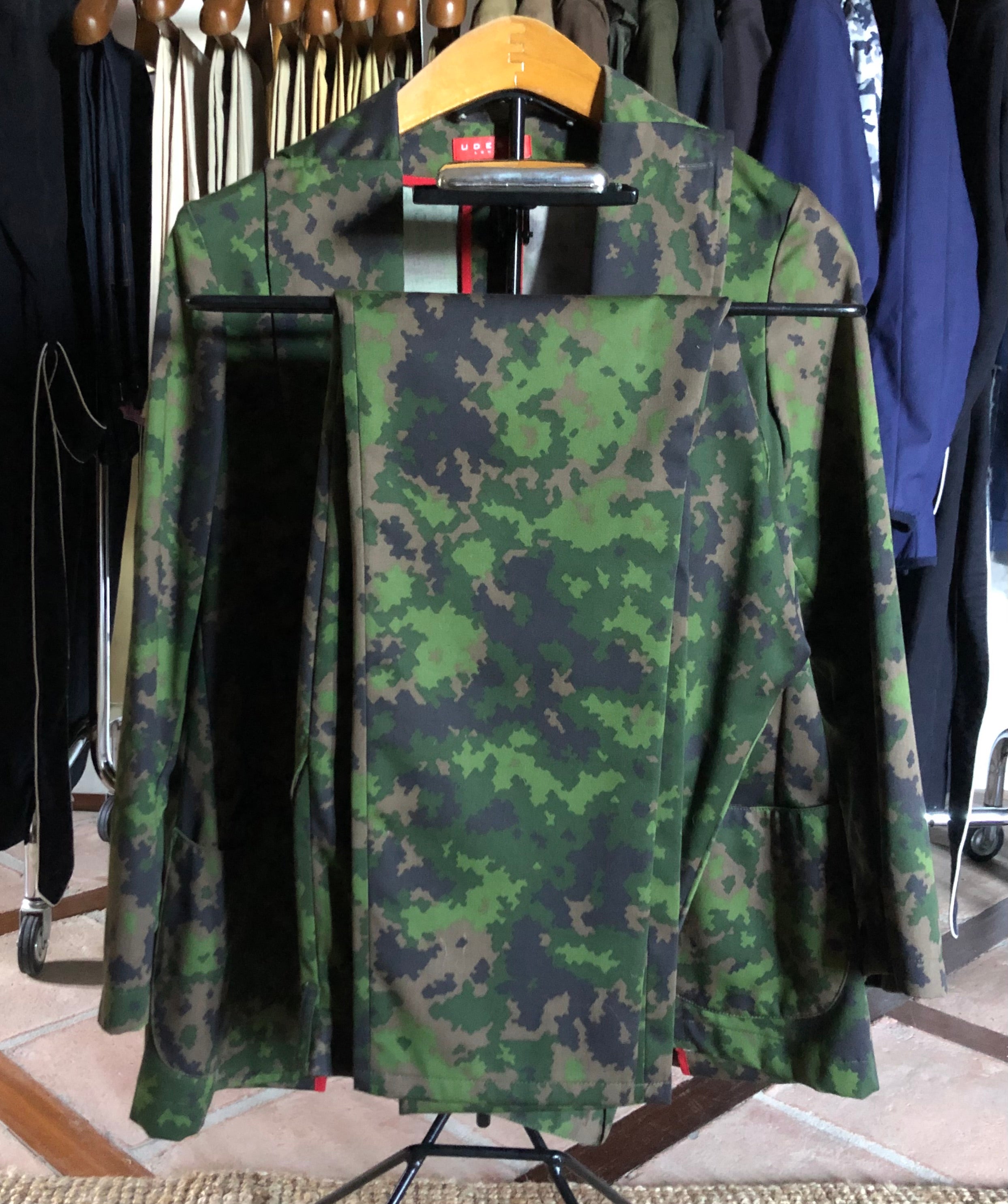 udeshi unstructured camouflage suit