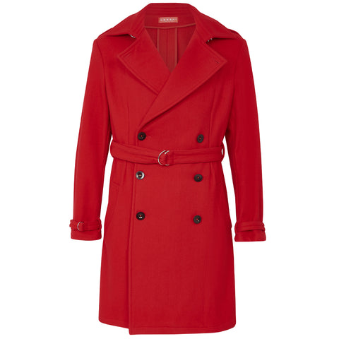 Red Trench Coat