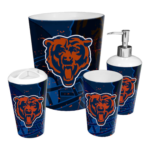 chicago bears bath accessories