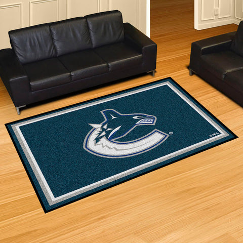 NHL Vancouver Canucks 5 X 8 Ft. Area Rug | Bed, Bath, And ...