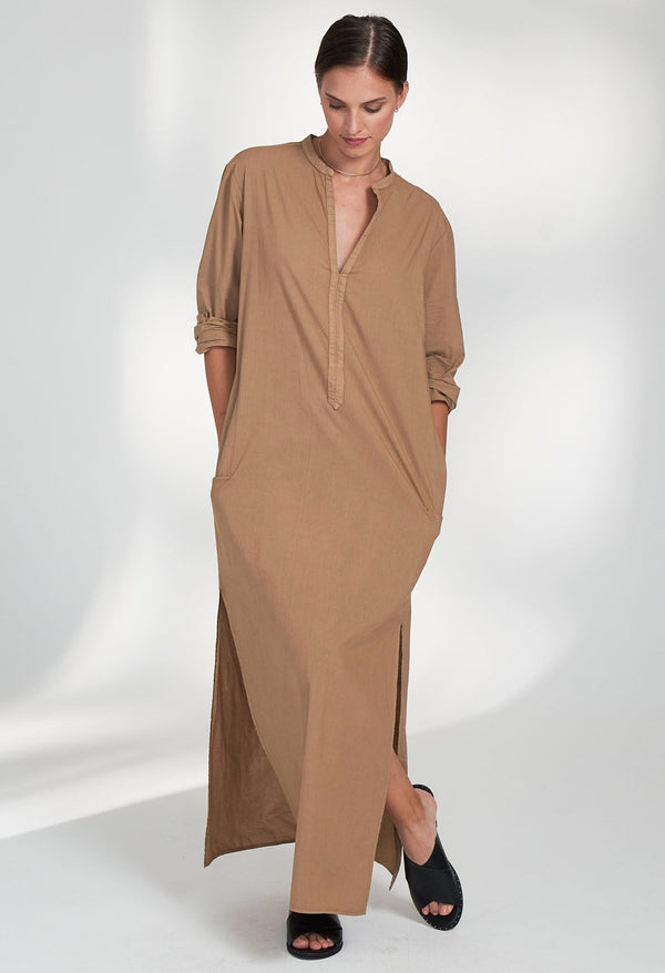 Classic Cotton Tunic -Women's Dress with Pockets – ocean+main