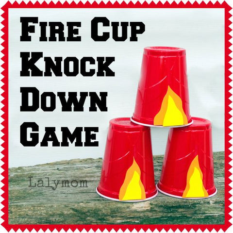 Fire Cup Knock Down Game