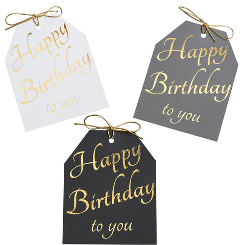 Happy Birthday to You Gift Tags