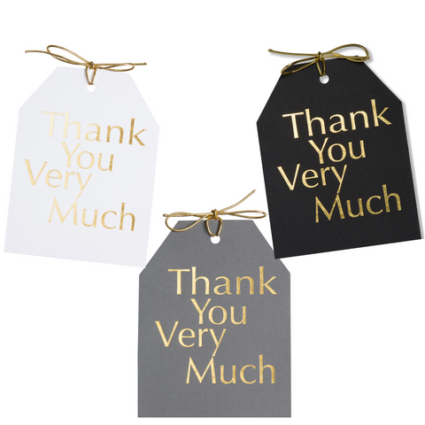 Thank You Very Much Gift Tags