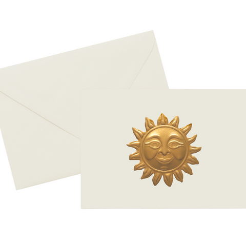 Sun Greeting Card