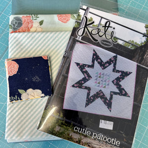 Cutie Patootie Quilt Kit includes Paper Pattern - brewstitched.com