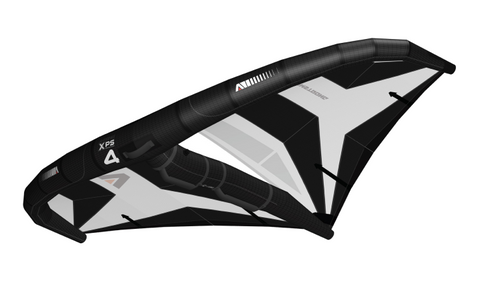 Proprietary hybrid carbon handles offer riders the best balance of control, comfort and safety with the new Armstrong XPS wing.. 