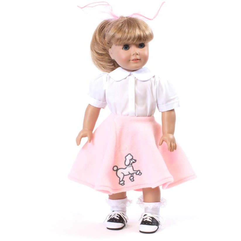 american girl doll poodle skirt