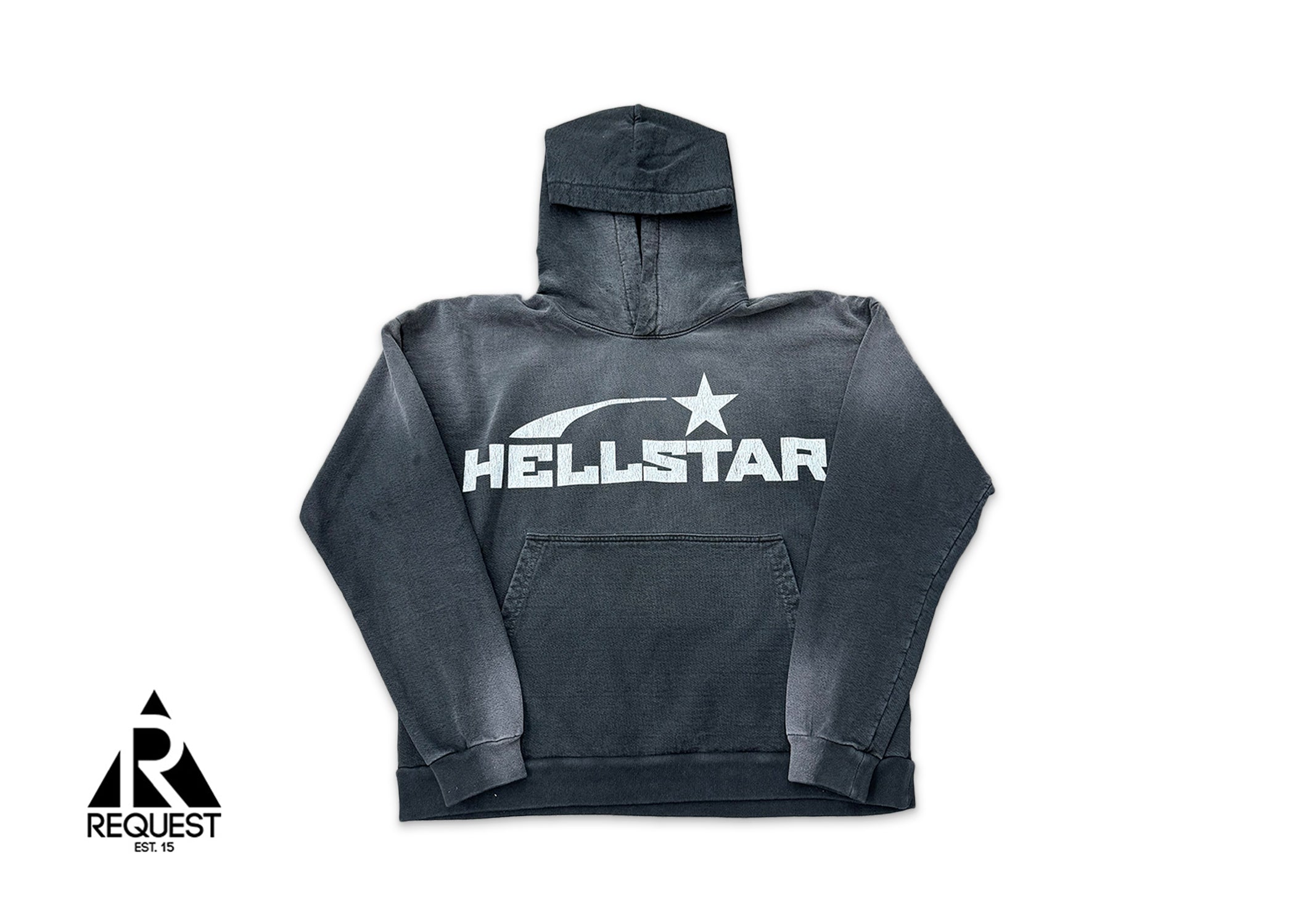 HellStar Future Flame Sweatpants Grey/Pink