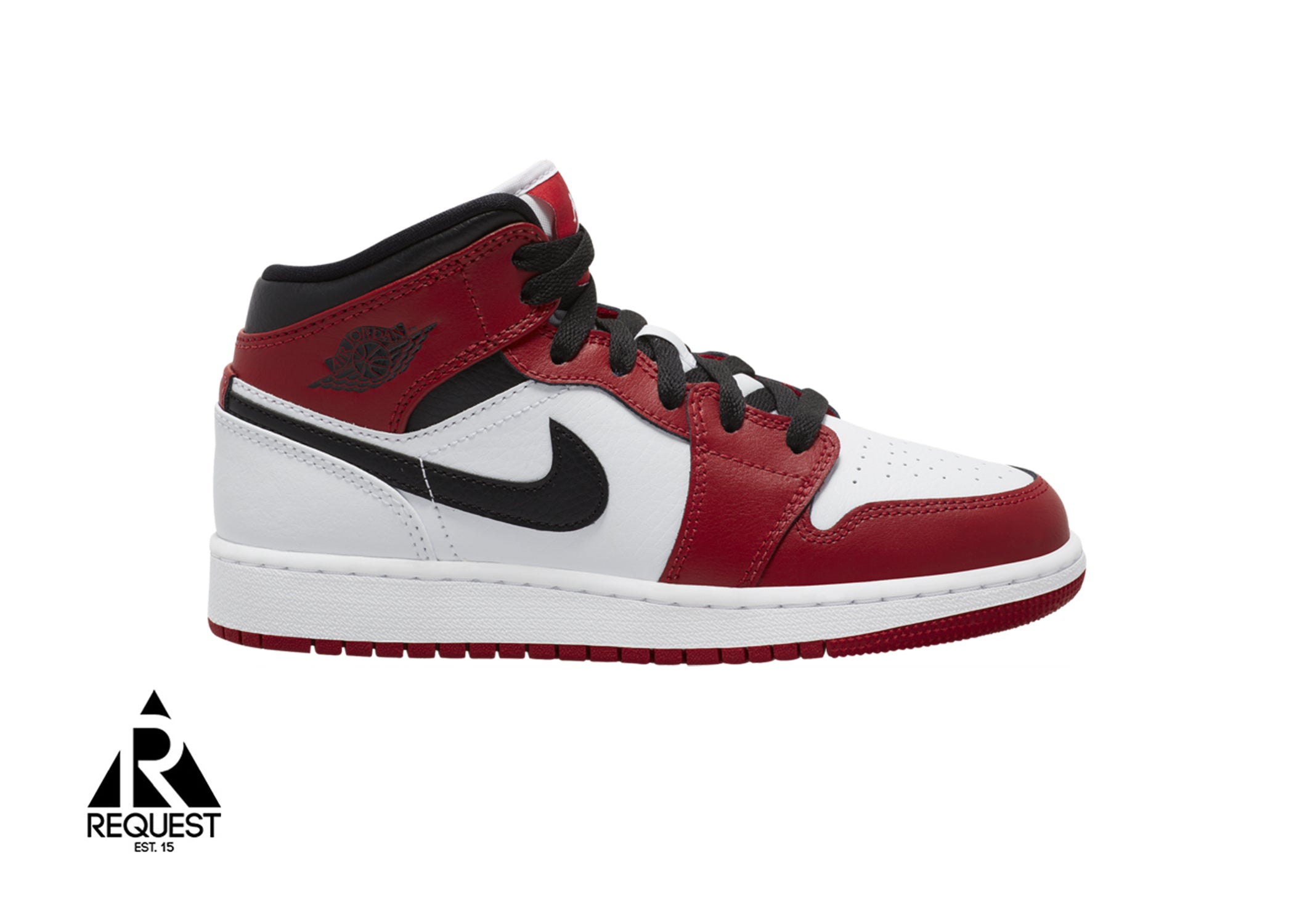 jordan 1 mid white heel chicago