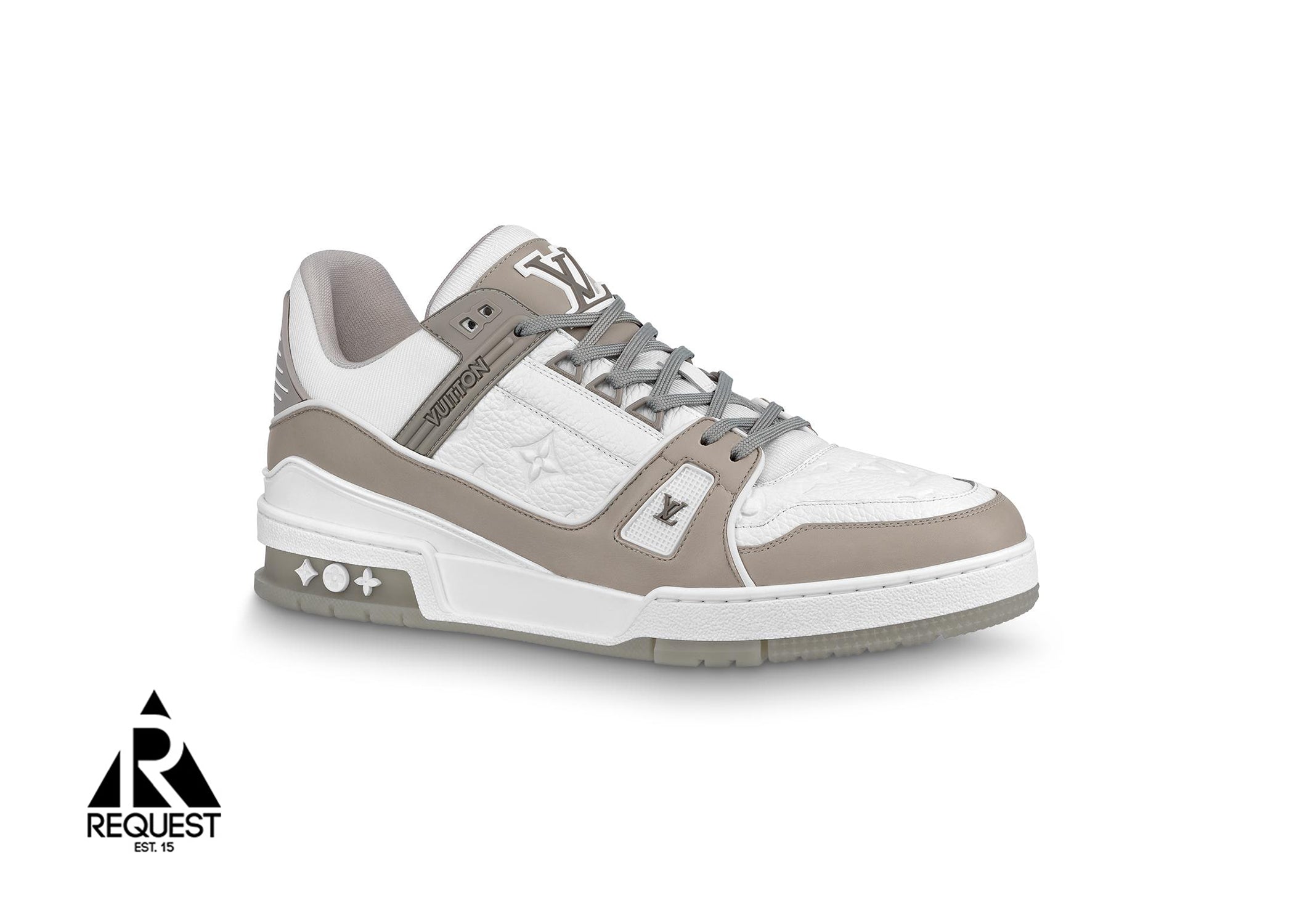 Louis Vuitton LV Trainer High White Beige