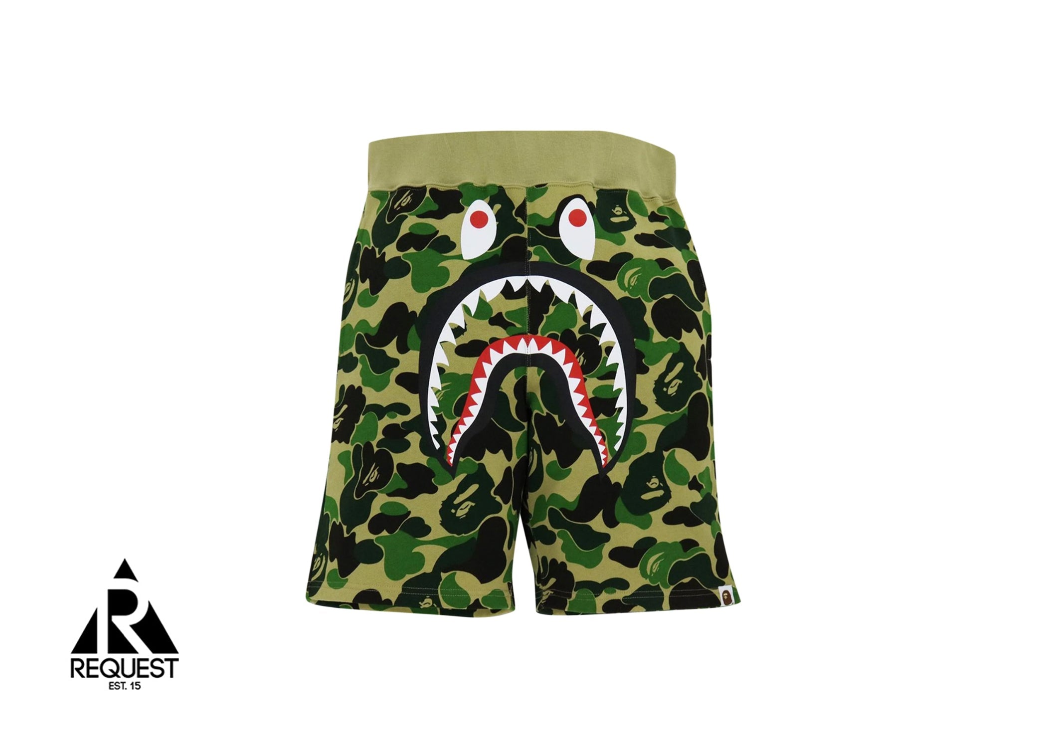 A Bathing Ape Bapesta Camo Shorts 