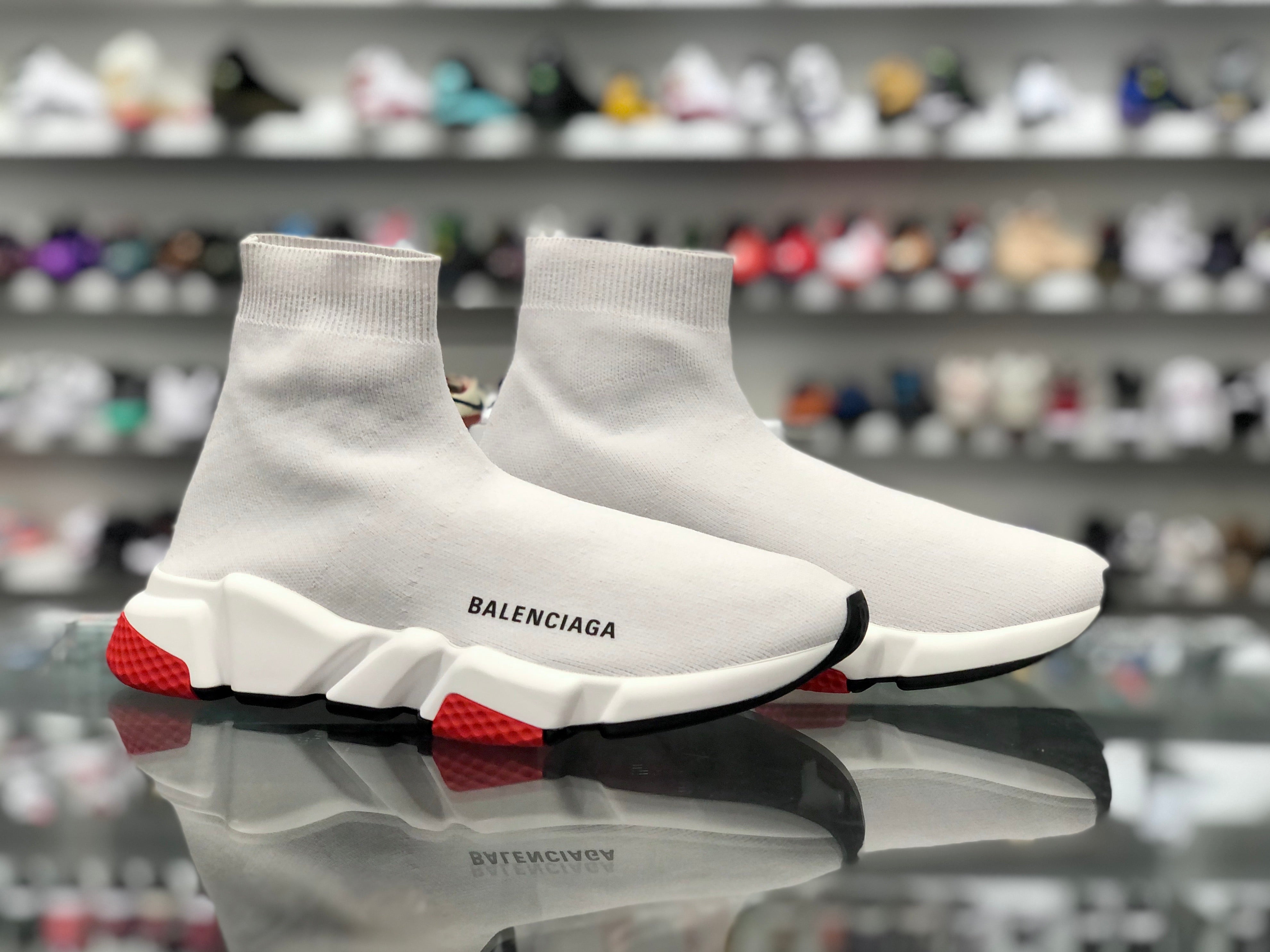 Balenciaga Sock Runner “White Red 