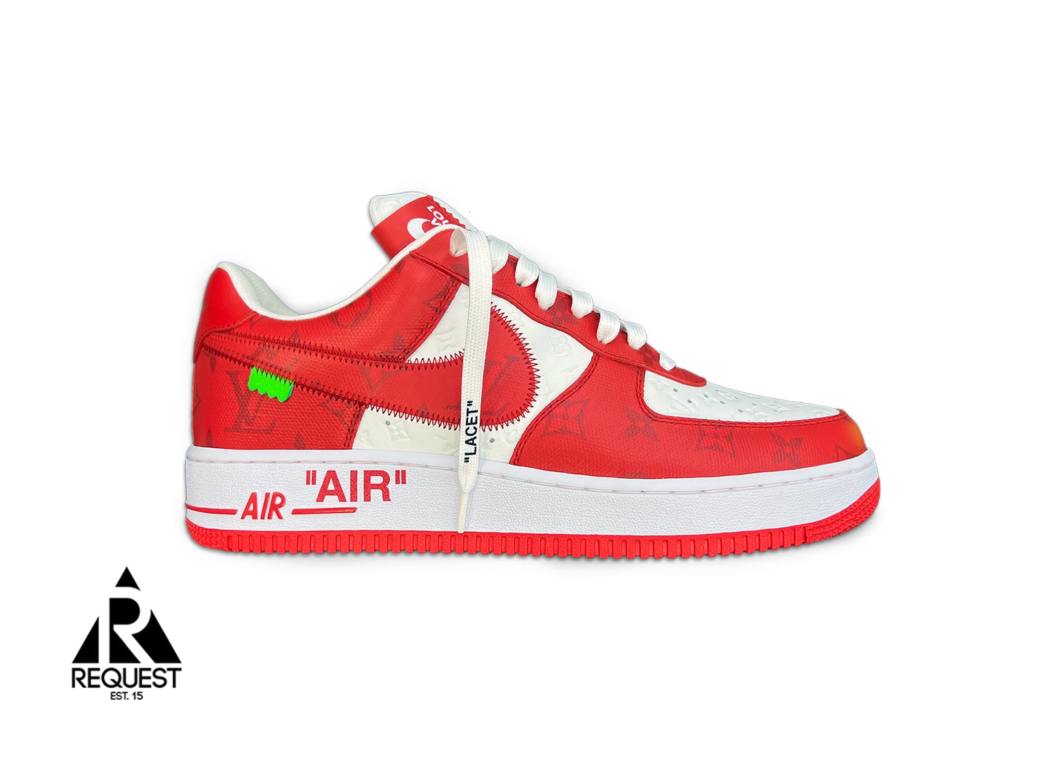 Louis Vuitton Nike Air Force 1 Sells For Over $350 Thousand