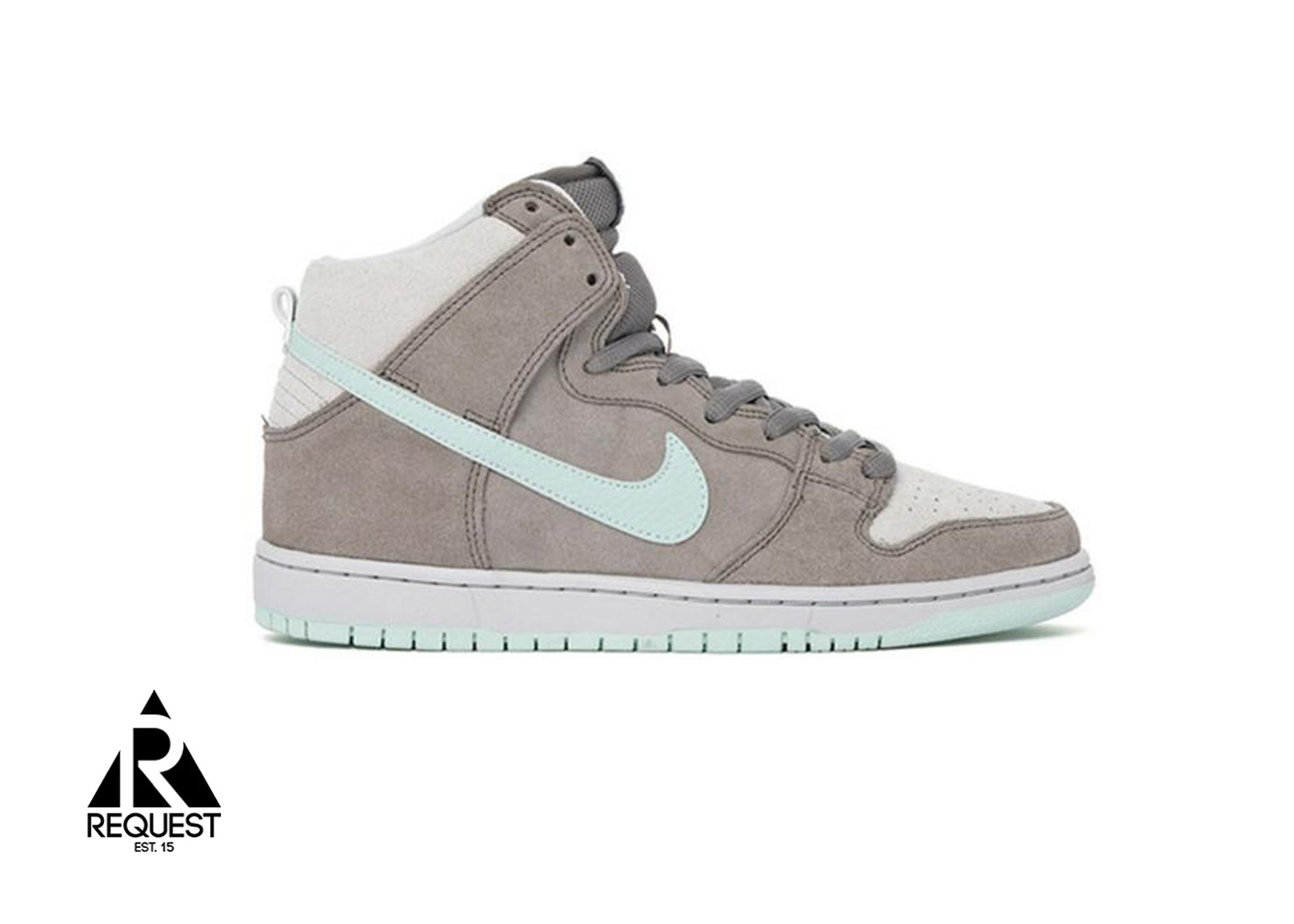 nike sb dunk high grey