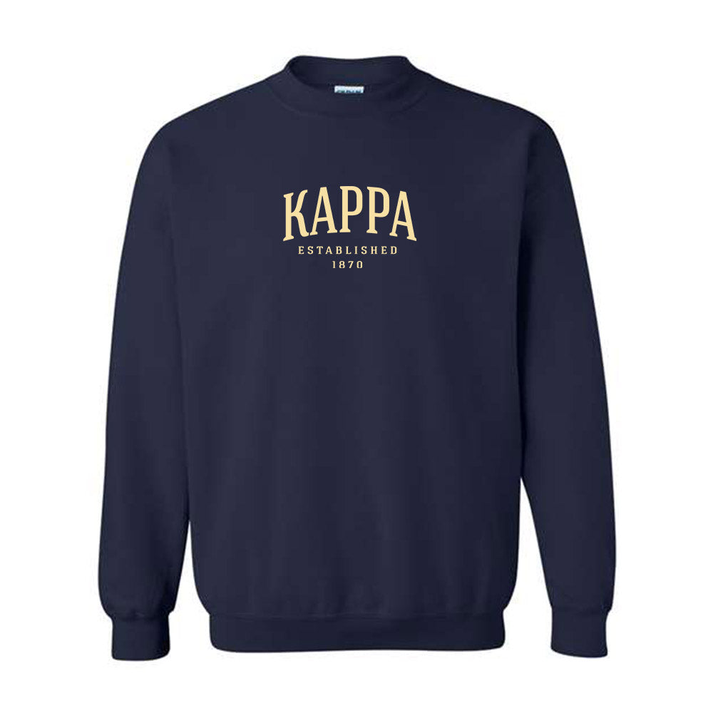 Kappa Kappa Gamma Basic Blues Sweatshirt – Greek House