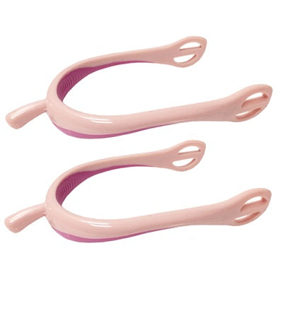 Pink Ergo Plastic Spurs