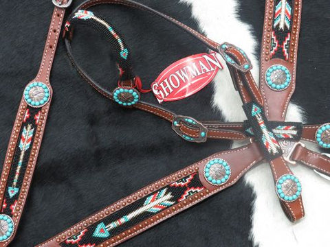 Klassy Cowgirl Leather Single Ear Headstall & Breast Collar Set w/ Louis  Vuitton Inlays - Carolina Tack Supply Inc