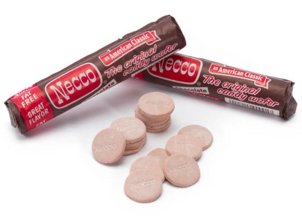 chocolate necco wafers