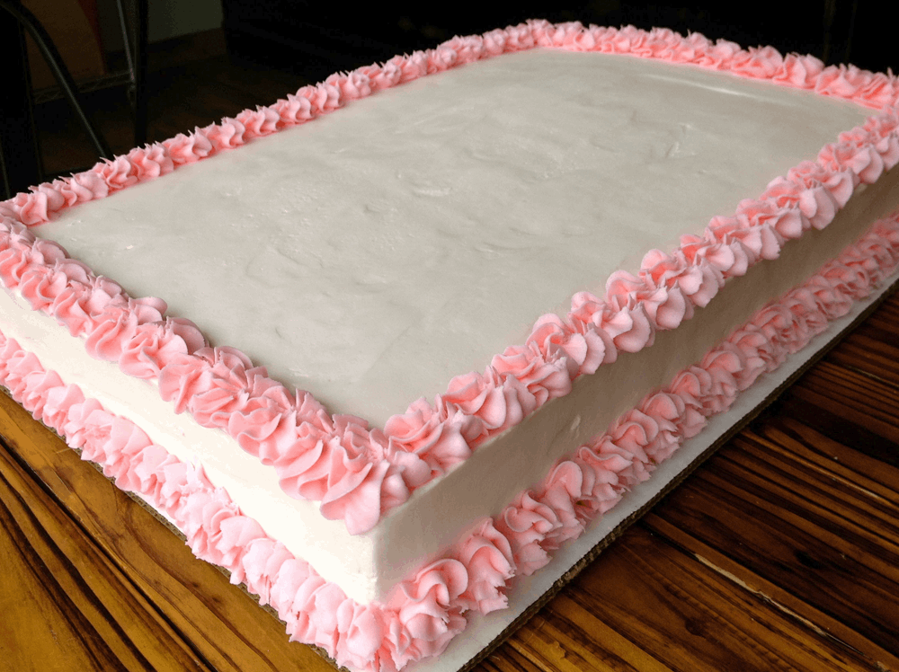 Full Sheet Cake