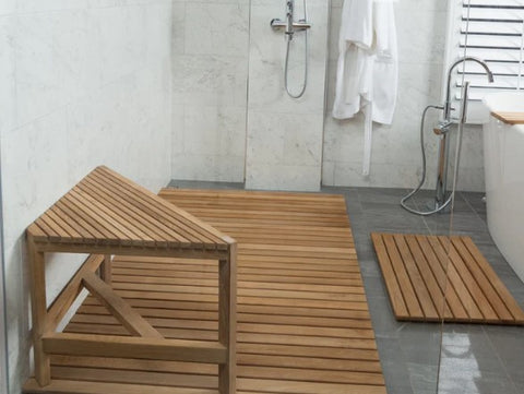 Teak Bathroom