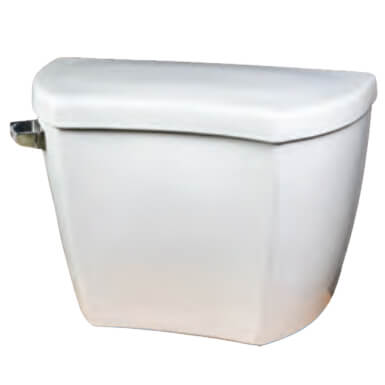 Zoeller 202-3002, Qwik Jon 202 Ultima Toilet Tank and Cover, 1.28 GPF (LH Flush Lever)