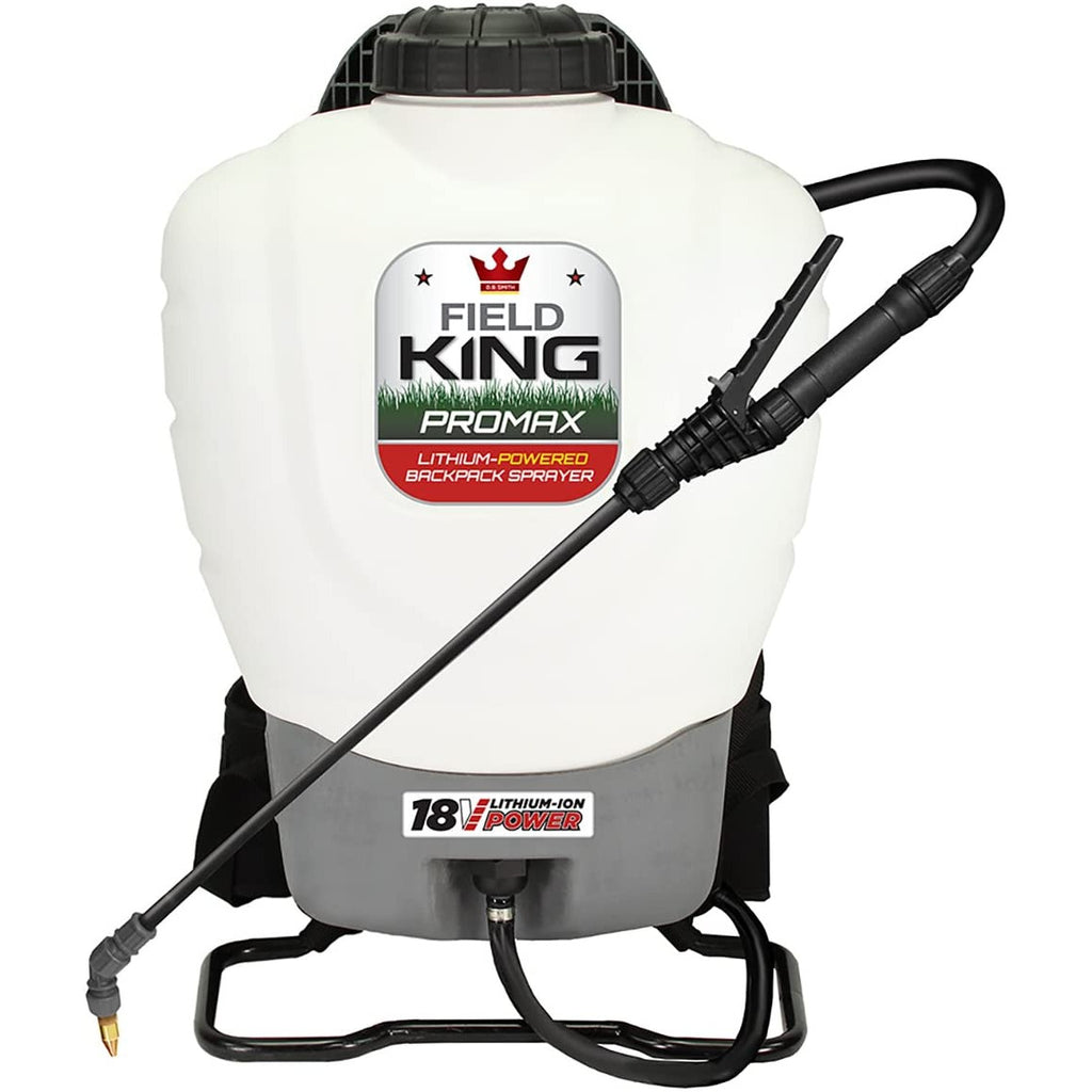 Field King 190515 Professionals Battery Powered Backpack Sprayer 4 Ga Big Frog Supply