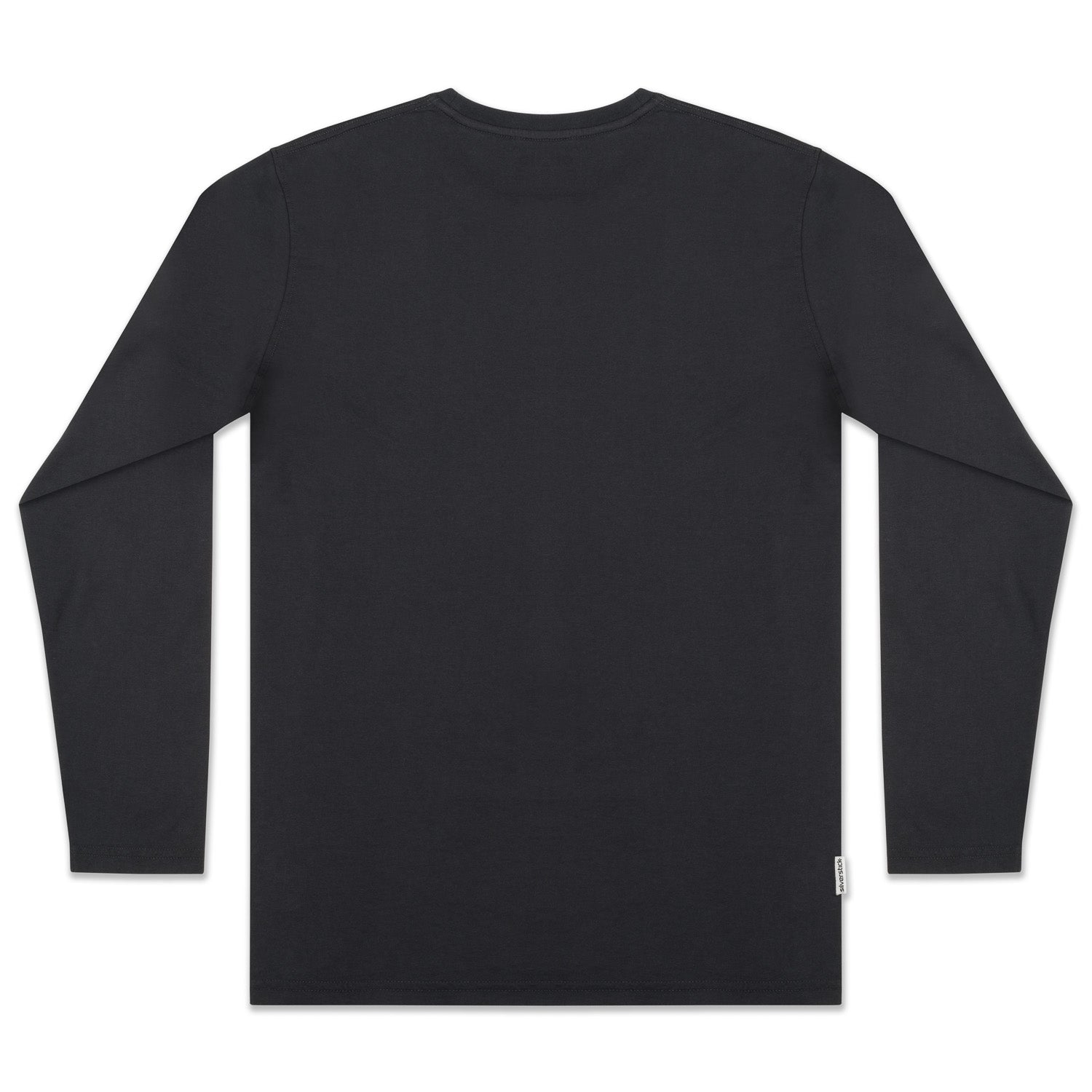 Download Mens Adventure Organic Cotton Long Sleeve T Shirt Charcoal ...