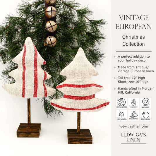 Fabric Christmas Tree Decor: Handcrafted Holidays