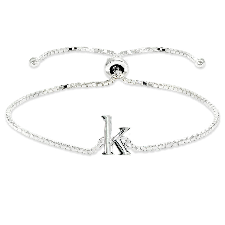 Sterling Silver K Letter Initial Alphabet Name Personalized 925 Silver Silverspeck