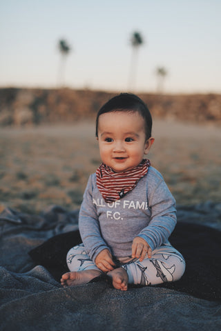 Baby on beach