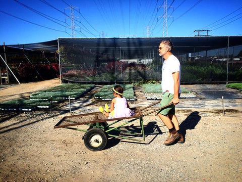 Farmer Dad and Daughter