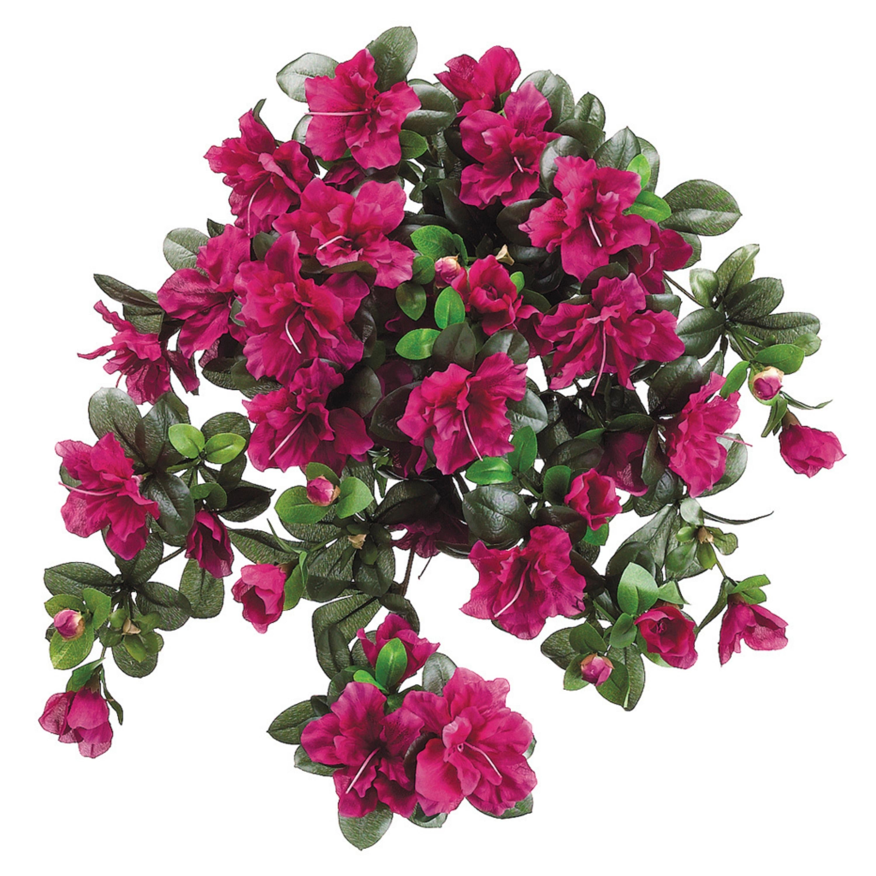 Artificial 24-inch Azalea Trailing Bush (Set of 6) – House of Silk Flowers®