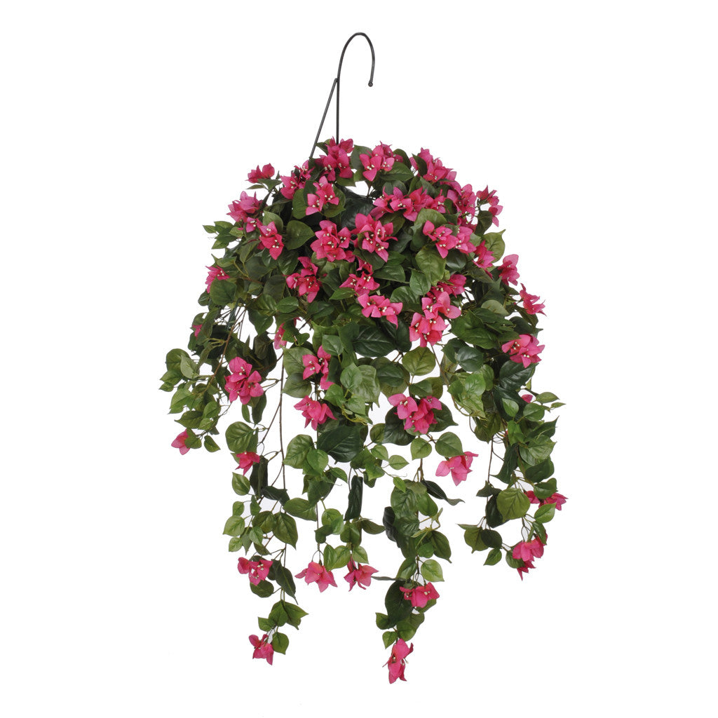 Artificial Bougainvillea Hanging Basket – House of Silk Flowers®