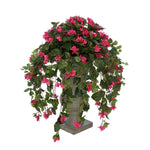 Faux Pink Bougainvillea in Urn Planter – House of Silk Flowers®