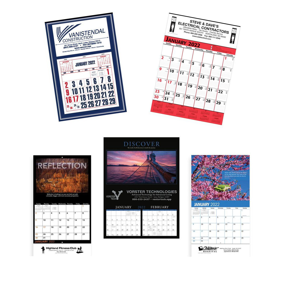 Custom Wall Calendars