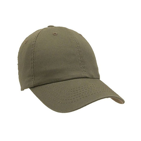 Unconstructed Chino Washed Cotton Twill Cap - Caps with Logo - Q100240 QI