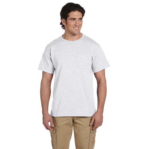 Jerzees 5.6 oz. 50/50 Heavyweight Blend „ Pocket T-Shirt - T-shirts ...