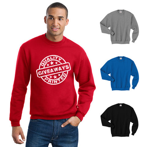 JERZEES® SUPER SWEATS® - Crewneck Sweatshirt - Sweatshirts with Logo ...