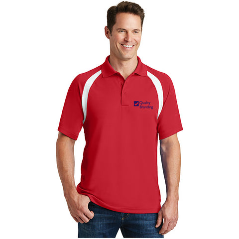 Sport-Tek® Dry Zone® Colorblock Raglan Polo Shirt - Polo Shirts with ...