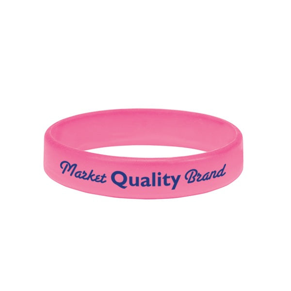 Silicone Awareness Bracelet - Wristbands with Logo - Q937311