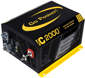 Refurbished 2000 watt IC Series Inverter/Charger — Go Power! Store