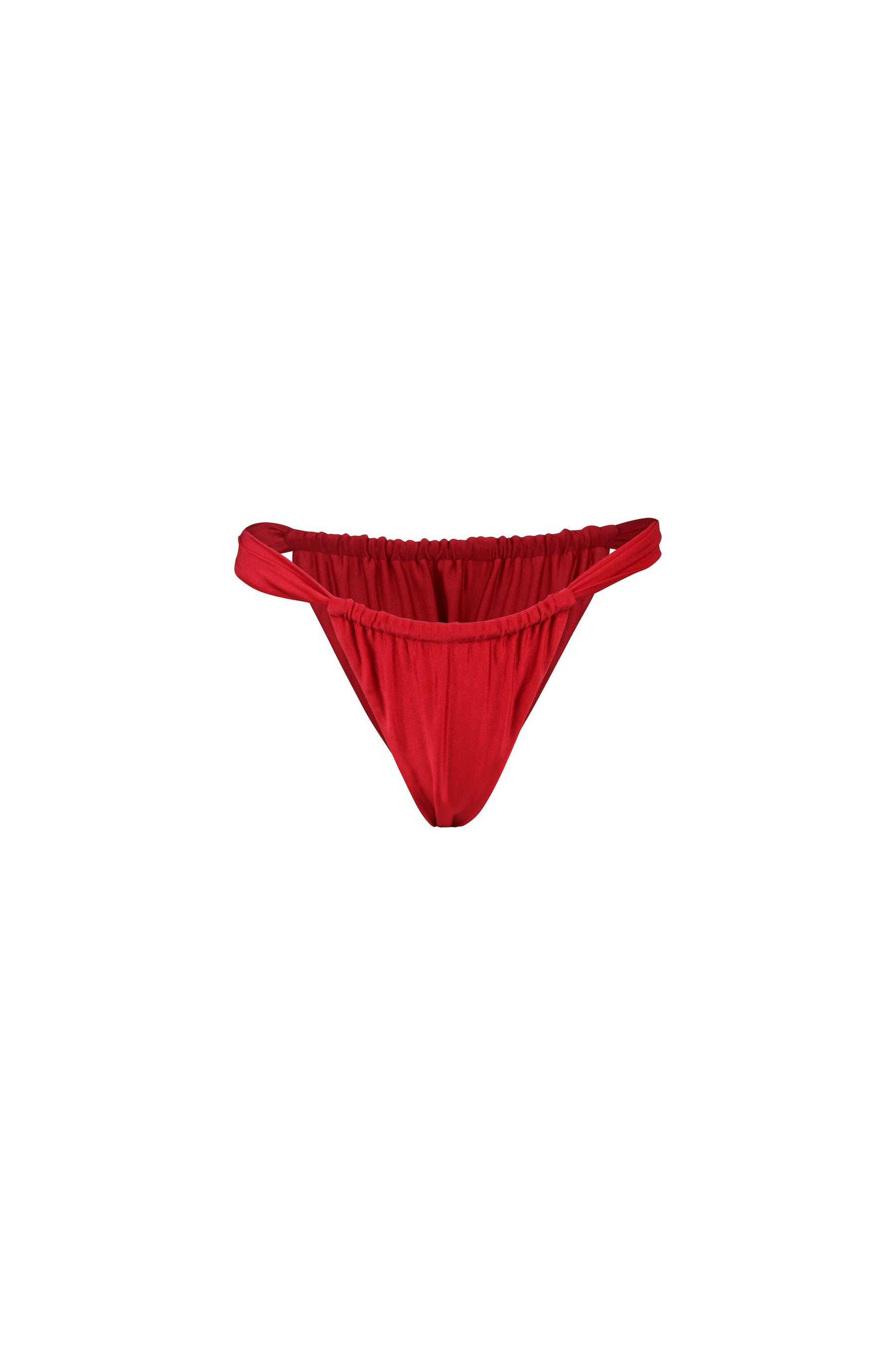 Image of Ruched Bottom (Scarlett Red)