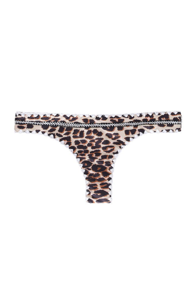 The Babe Bandeau Top (Cheetah) – SAME LOS ANGELES