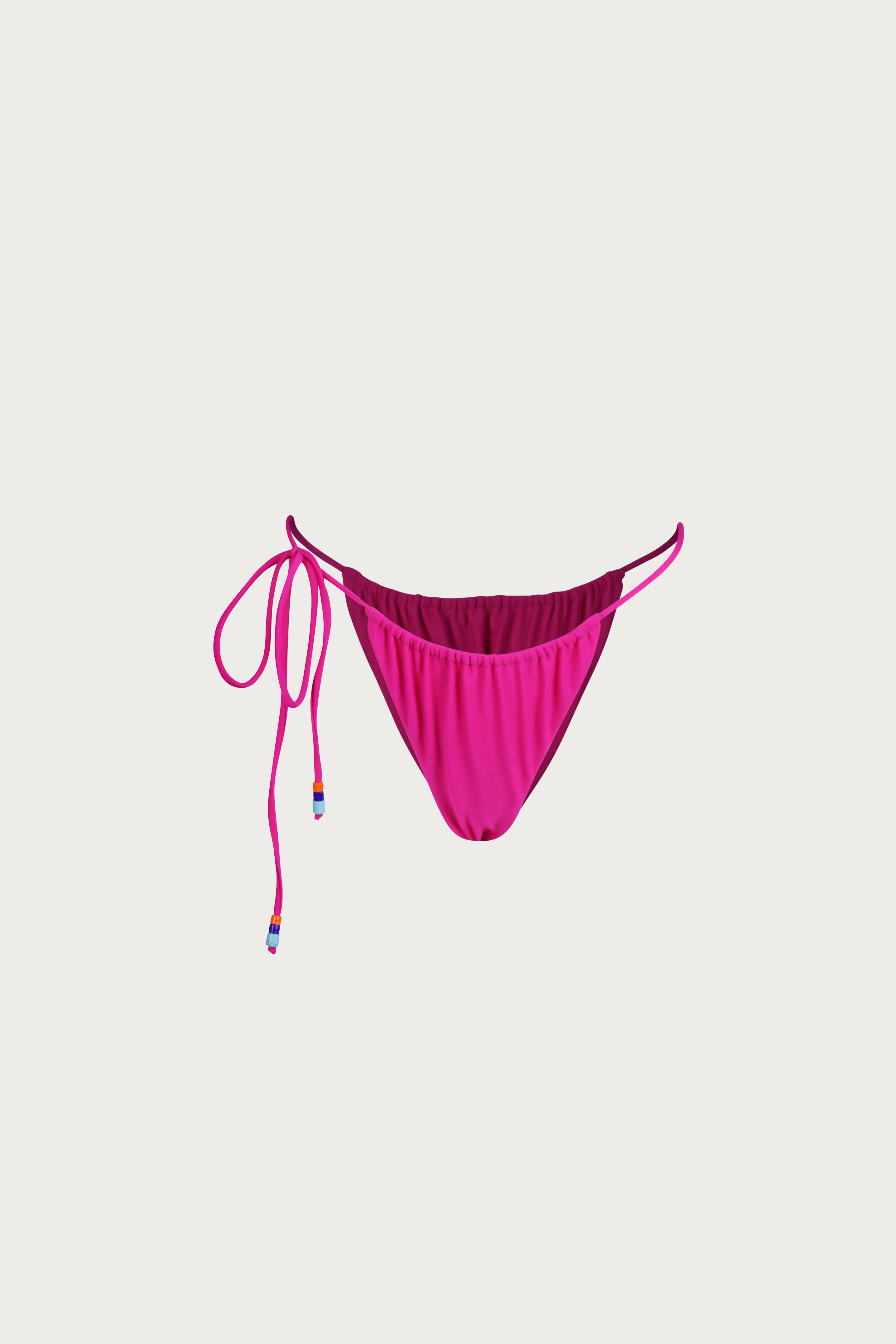 Image of Beaded String Bottom (Fuchsia)