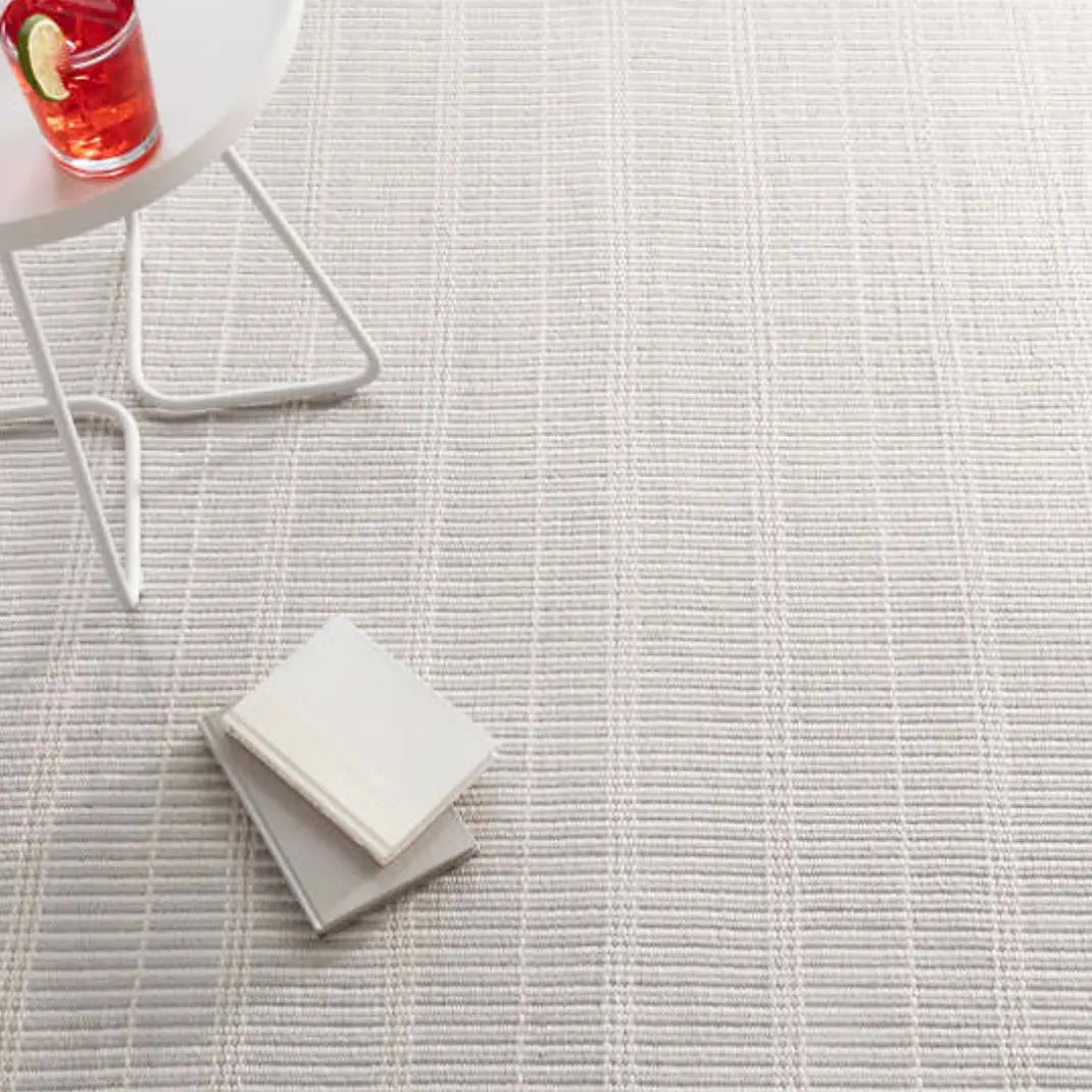 Two Tone Rope Platinum/White Indoor/Outdoor Rug - Home Smith