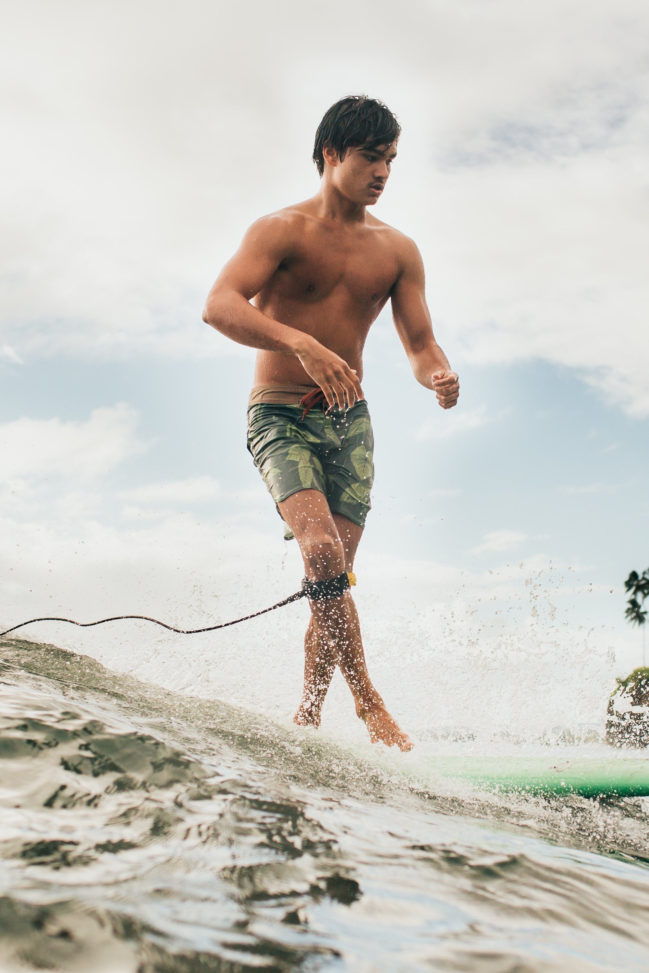 Palikū Kūpeʻe Surf Shorts - Blue – Sig Zane Designs