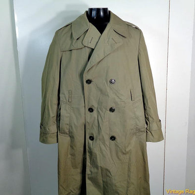 Authentic 42R USMC Trench Coat – camoLOTS.com