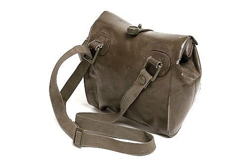 Vintage German Rubberized Gas Mask Bag – camoLOTS.com