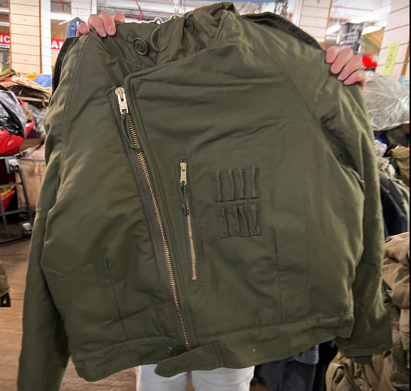 クリアランス 1970 M90 Father ? Swedish of army M-69 tankers jacket